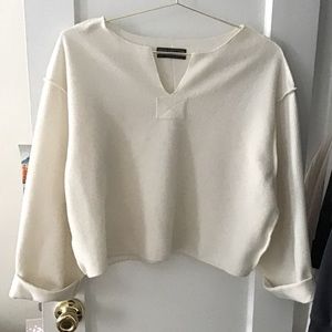 Urban outfitters UO notch neck sweater top size S